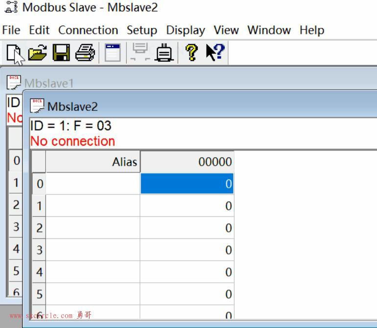 Modbus Poll和Modbus slave软件应用（二）